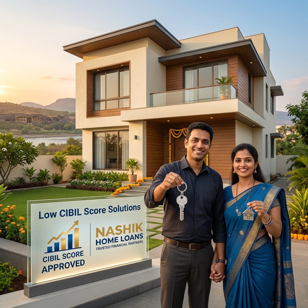 How to get a home loan with low CIBIL in Nashik